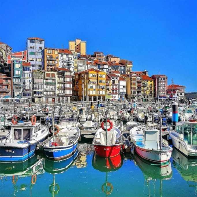 Appartamento Arostegi Etxea Bonito Piso Junto Al Puerto Bermeo Esterno foto